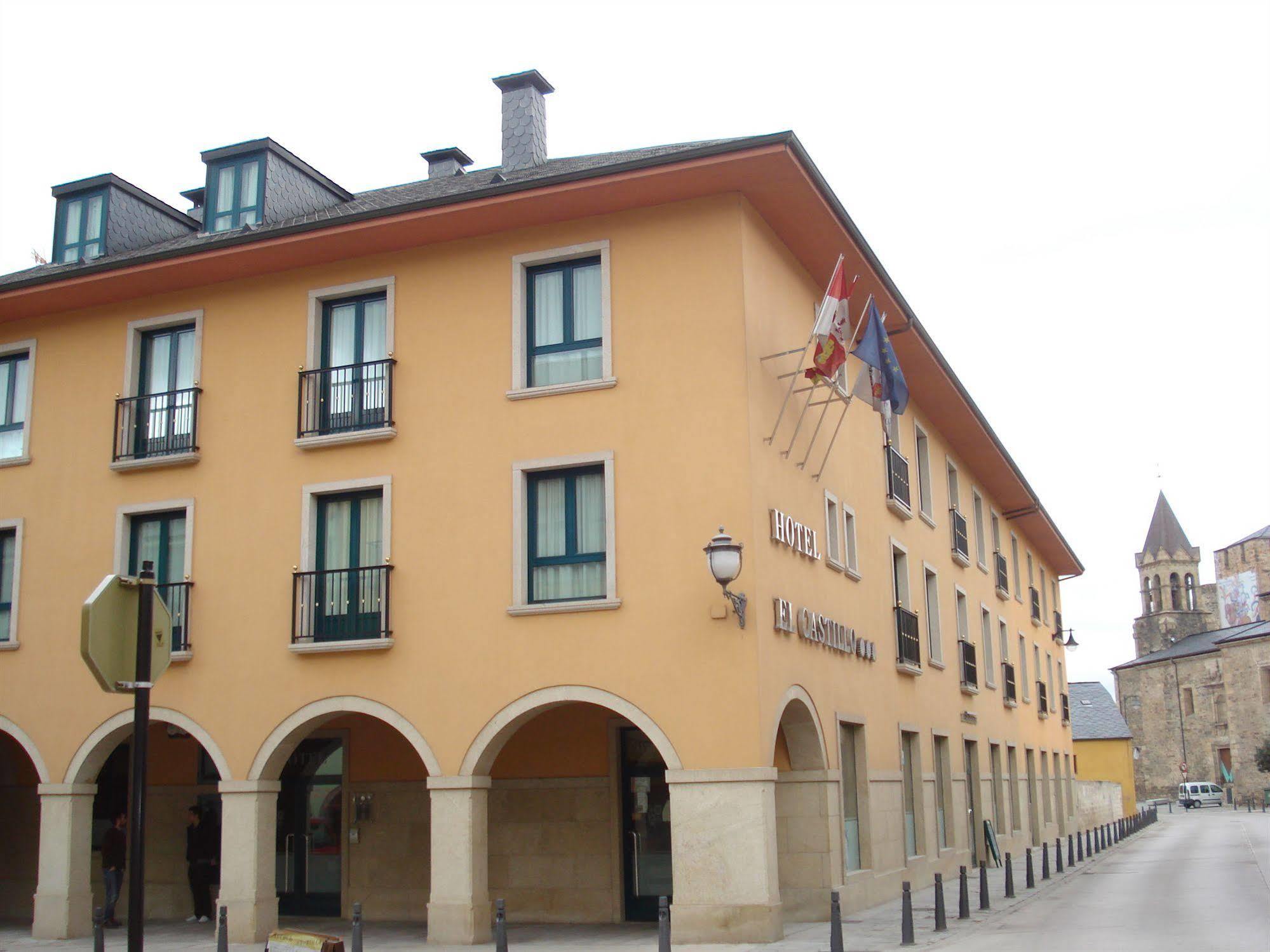 Hotel El Castillo Ponferrada Exterior foto